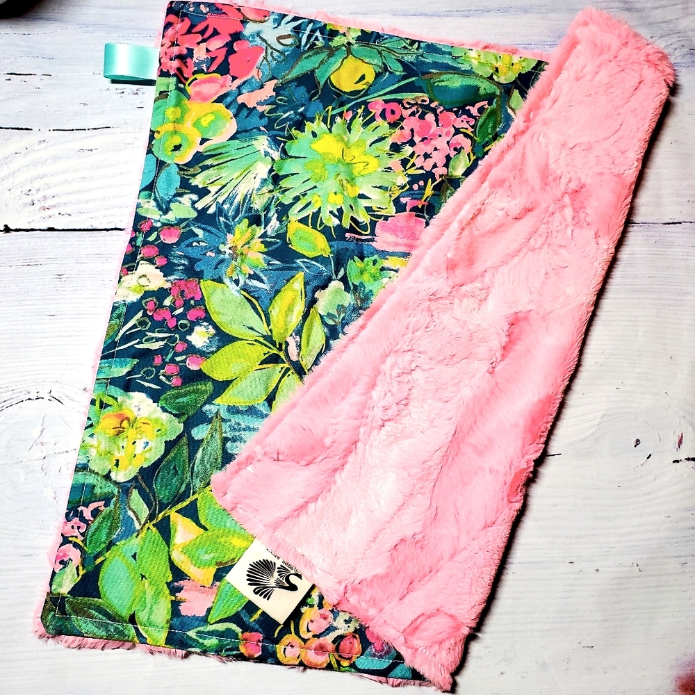 NEW Handmade Boho Luxe Minky Lovey